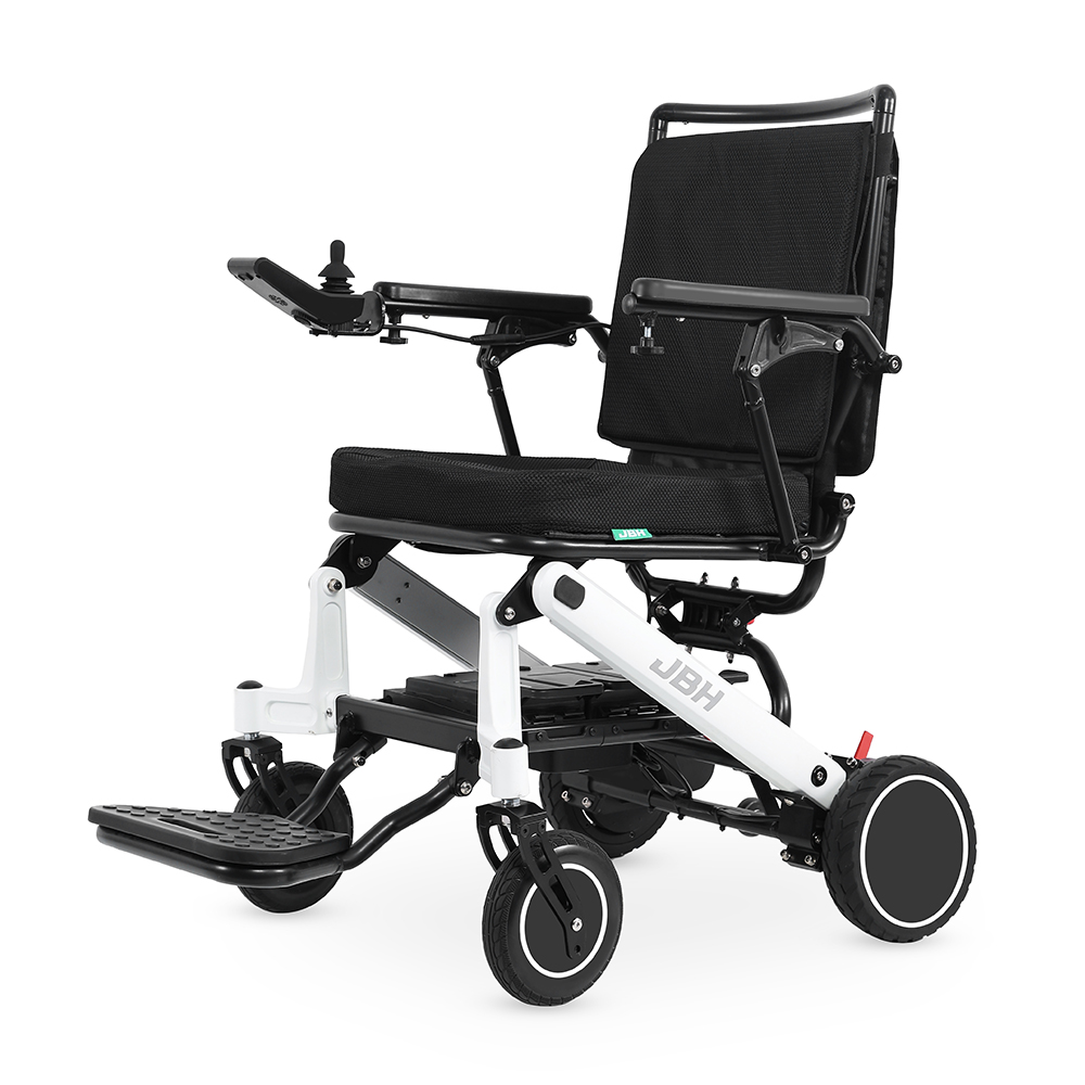 JBH Lätt vikbar elektrisk rullstol med kompakt storlek D23