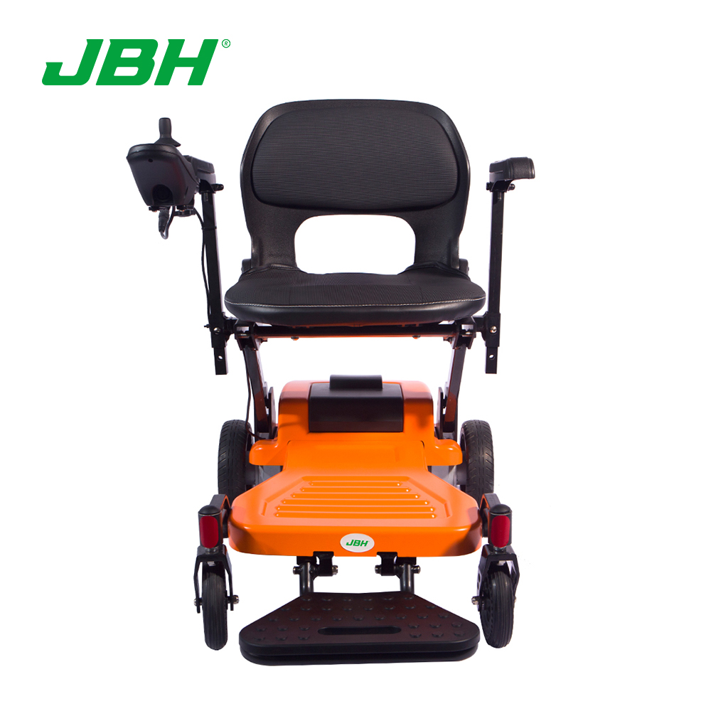 JBH Uppfällbar tung elektrisk rullstol för resa