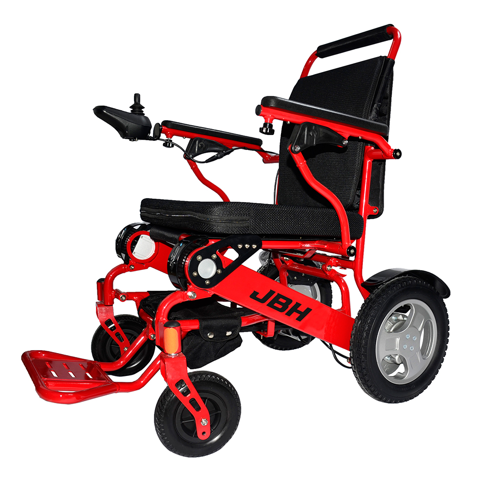 JBH Röd aluminiumlegering elektrisk rullstol D09